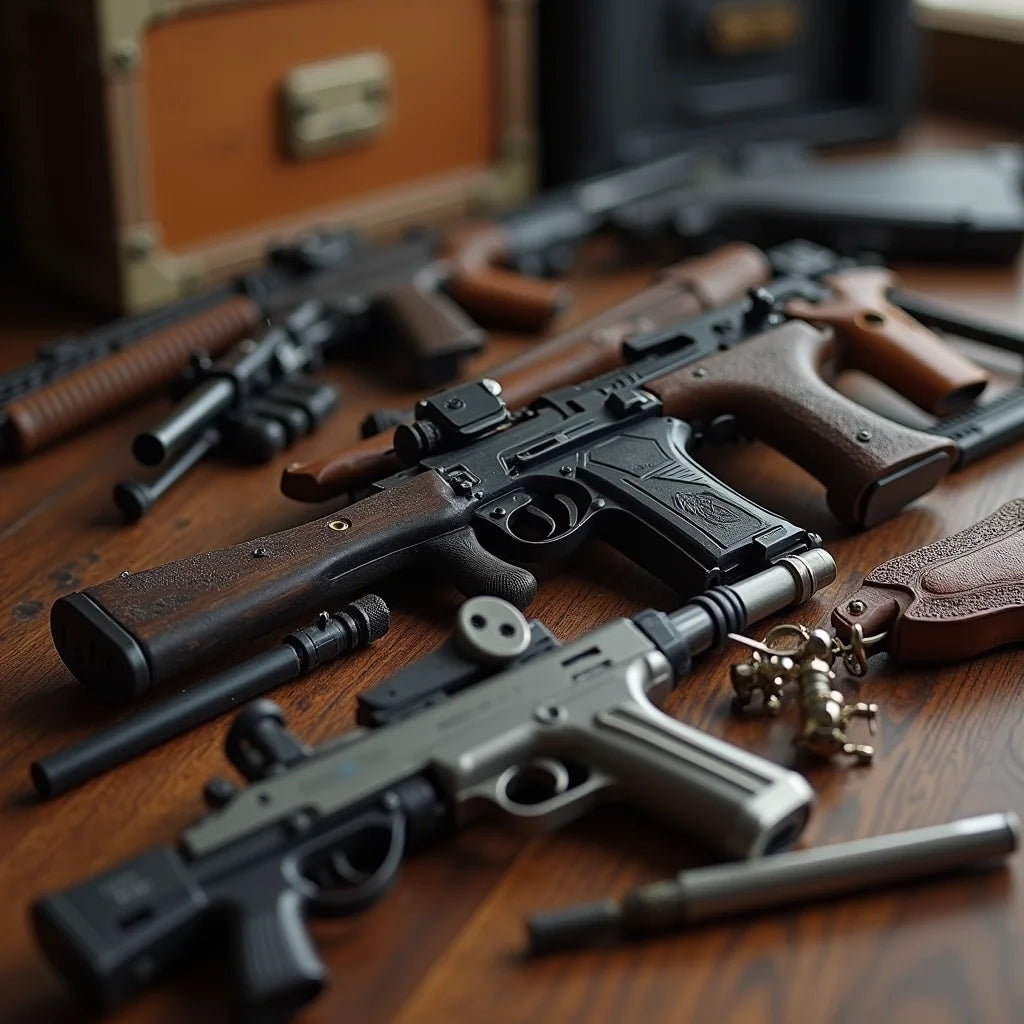 Diecast Collectible Firearms - Diecast Collectible Firearms Guide for Value and Display